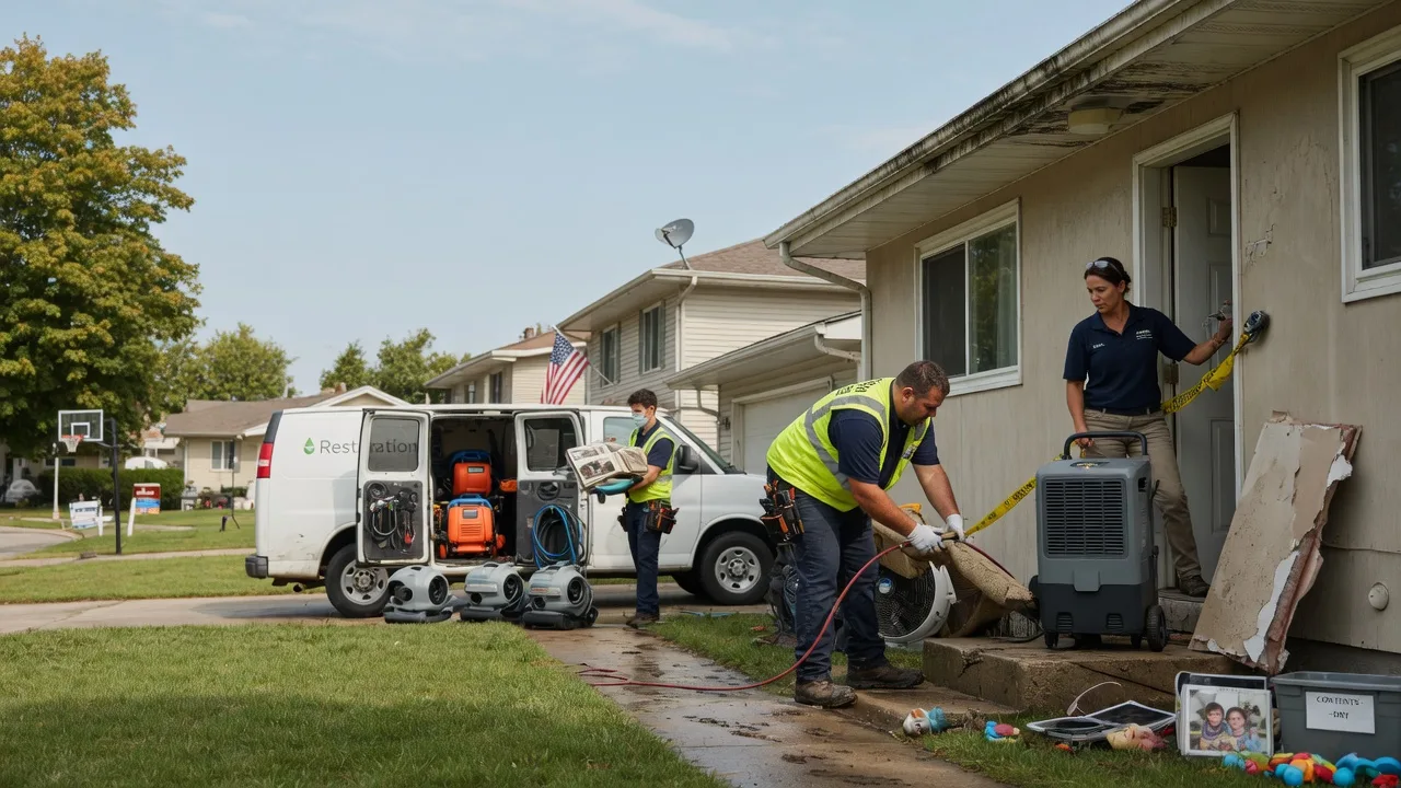 Water Damage Restoration in Bird Island, MN near me